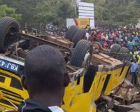 21 Dead After School-owned Bus Overturns in Kisumu