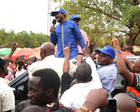 Kalonzo Heckled with ‘Tutam’ Chants at Tharaka Nithi Rally