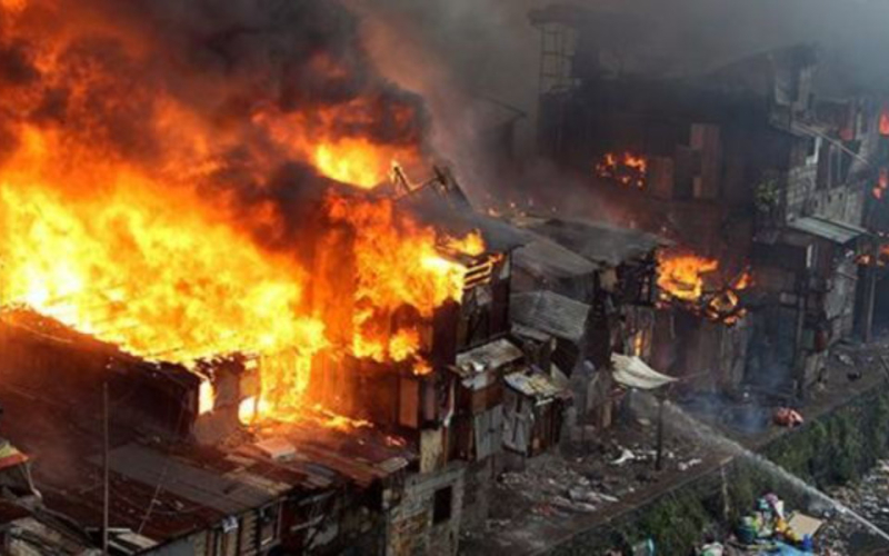 Deadly Fire Ravages Mathare B Slum in Nairobi, Leaving Five Dead