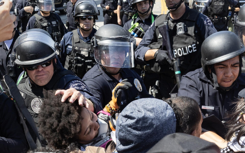 Los Angeles Faces Unrest as Immigration Raids Lead to Protests and Vandalism