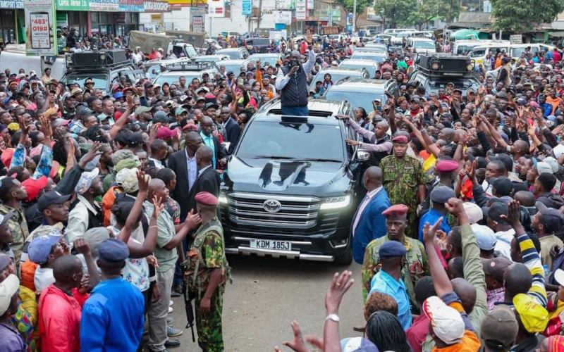 Gachagua Ramps Up Political Outreach in Kikuyu and Dagoretti South