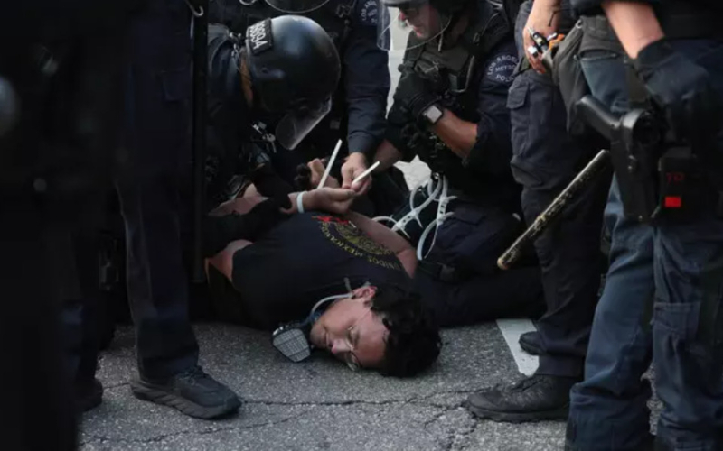 ICE Detains Record 59,000 Immigrants, Nearly Half Without Criminal Record