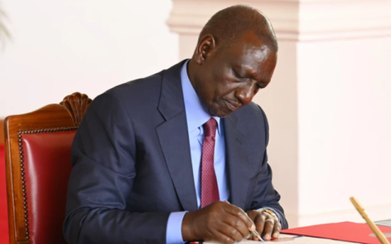 President Ruto Signs Finance Bill 2025 Into Law