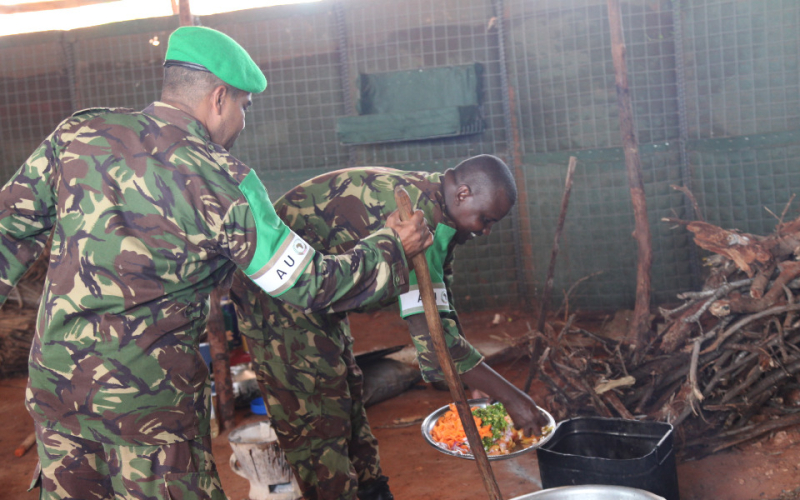Kenya Defence Forces End Free Lunch, Soldiers to Start Paying From July 1