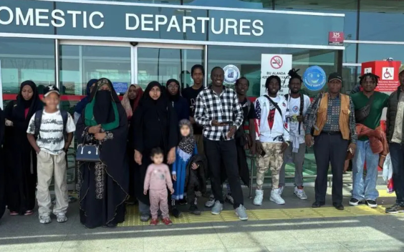 First Batch of Kenyan Evacuees From Iran Lands at JKIA