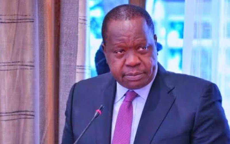 Fred Matiang’i Denies Fleeing Kenya, Says 2023 UK Trip Was Approved by State