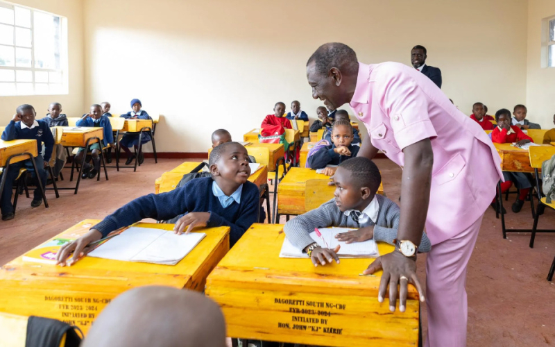 Ruto Says No Threat to Education 