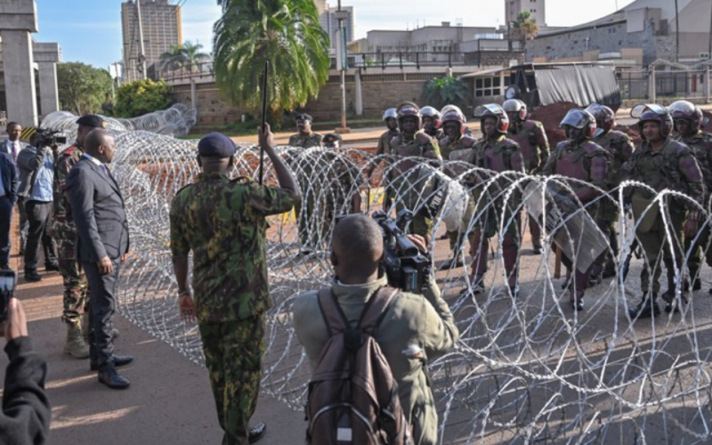 Court Outlaws Police Barricades in Nairobi During Protests