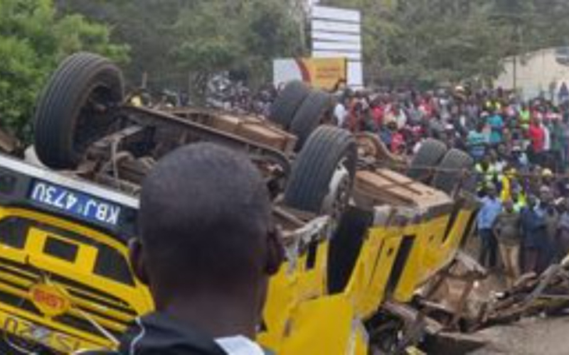 21 Dead After School-owned Bus Overturns in Kisumu