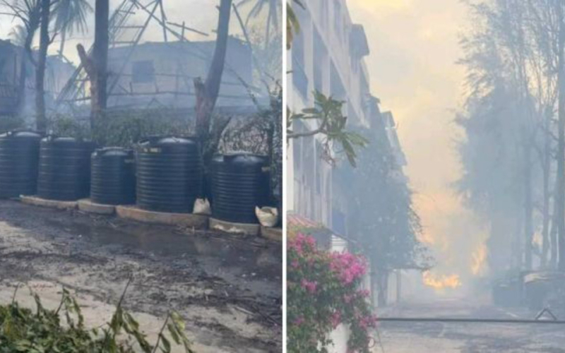 Fires Destroy Several Luxury Resorts in Malindi Within Hours