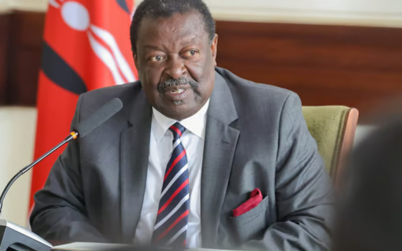 Mudavadi Defends Millions Spent on Washington Lobbying