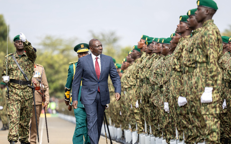 Ruto Confirms 4,000 NYS Graduates to Join Police Service in Upcoming Recruitment