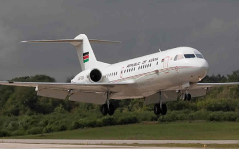 Kenya’s Presidential Jet to Be Retired in 2026 After Final Maintenance in the Netherlands