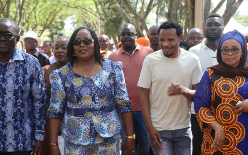 Mama Ida Odinga Promises to Help MP Peter Salasya Find a Wife