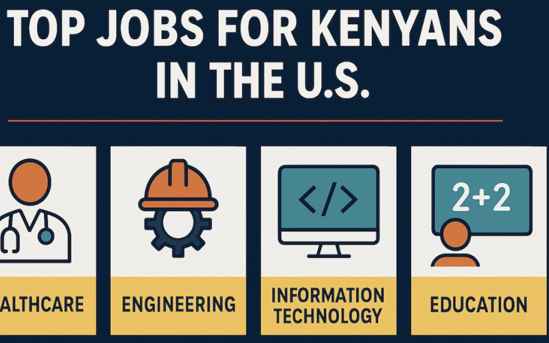 Highest Paying Jobs Kenyans Are Doing in the U.S. (2025 Guide)