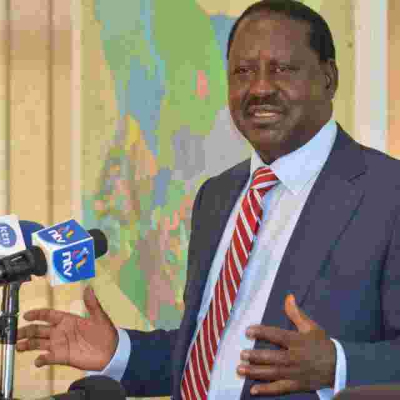 Raila Names 42 People in Fresh Rigging Claims