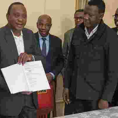 We're Not Computer Generated, President Uhuru Says in Response to Raila's Petition