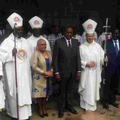 President Uhuru, Raila, Maraga Attend One Church Service in Nairobi