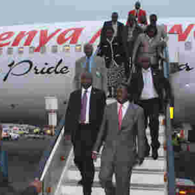 NASA Plans Grand Welcome for Raila at JKIA as He Returns from the US