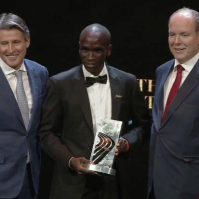 Kenyan Marathon Great Eliud Kipchoge Named World Male Athlete of the Year