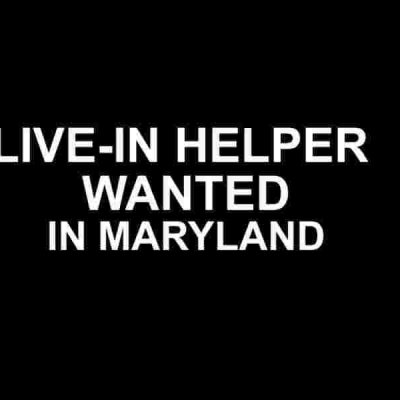 Family in Maryland Looking for a Female Helper