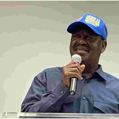 Raila Set to Name His Running Mate on May 10th 