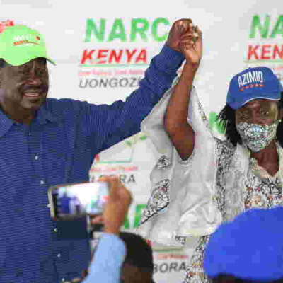  Raila Picks Martha Karua as His Running Mate 