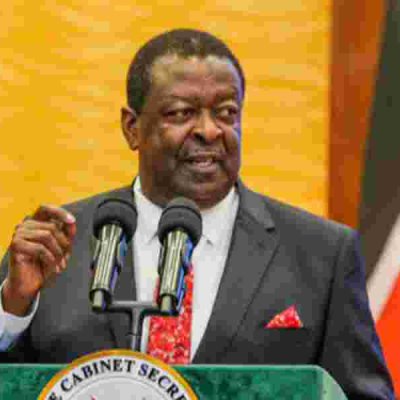 Mudavadi Slams Court for Suspending Finance Act Implementation