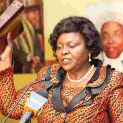 Mary Wanyoyi Chebukati Sworn in as CRA Chairperson