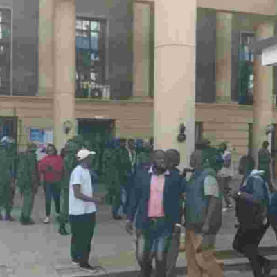 Police Rough up Journalists Covering Babu Owino's Bail Ruling