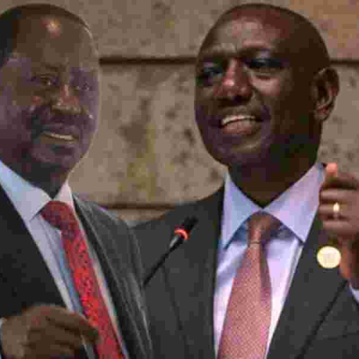 Ruto, Raila Agree to Have Peaceful Resolution Talks