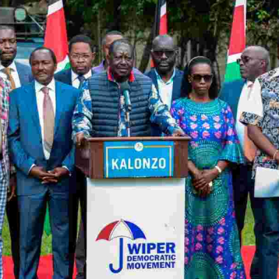 Raila Makes Changes to Azimio Dialogue Team