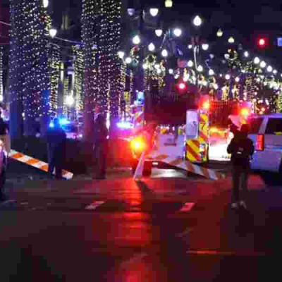 10 Killed as Truck Driver Deliberately Crashes Through French Quarter Crowd in New Orleans 