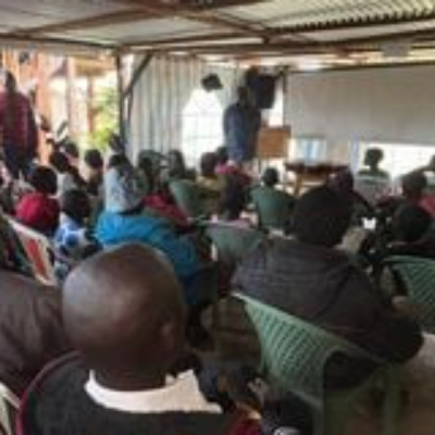 Woshippers at Upendo Fellowship Eldama Ravine Pastor Opens Garage Church to Welcome Addicts and Outcasts