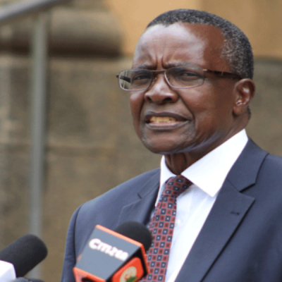 Former Chief Justice David Maraga Maraga Pledges Zero Tolerance for Corruption if Elected