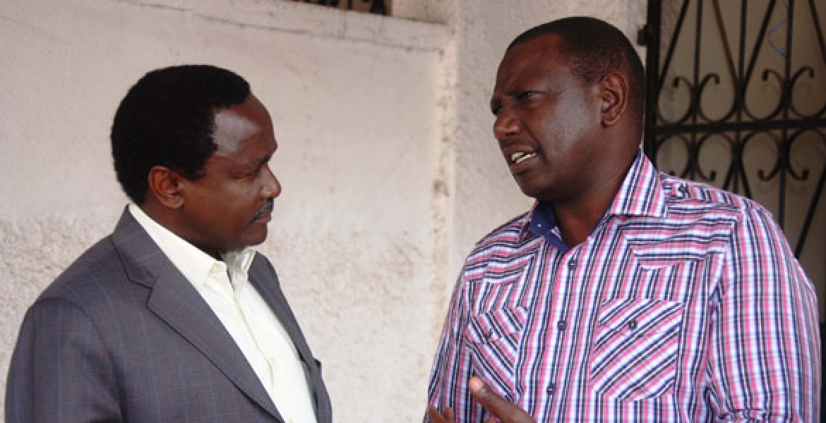 Image result for images of Kalonzo with Ruto
