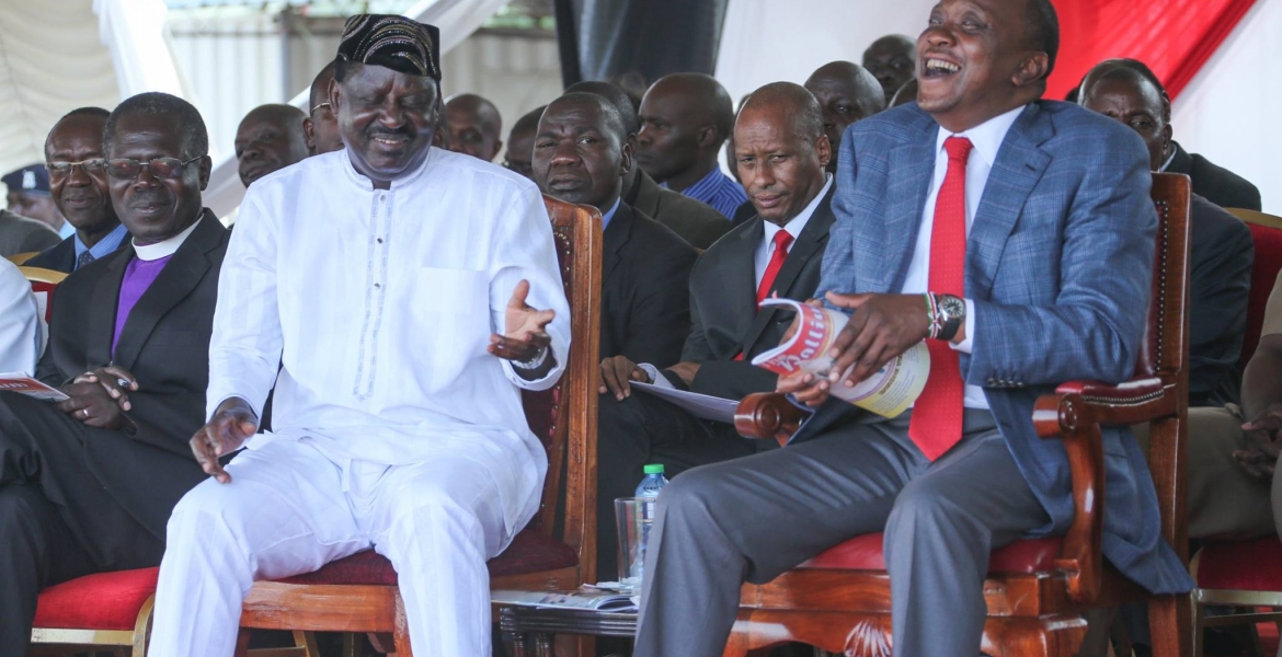 President Uhuru's Popularity drops, Raila Gains-IPSOS Poll
