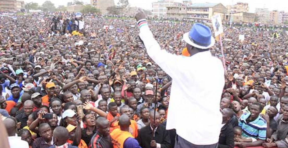 Raila Cautions His Supporters against Fleeing Nairobi during Elections