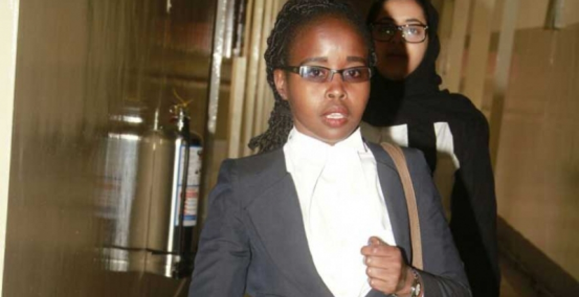 Meet Young Female Lawyer Ngania Melissa Representing President Uhuru at the Supreme Court