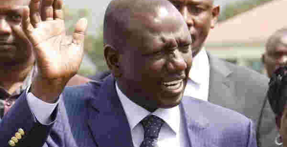 Deputy President William Ruto Attacks Raila in a Tweet