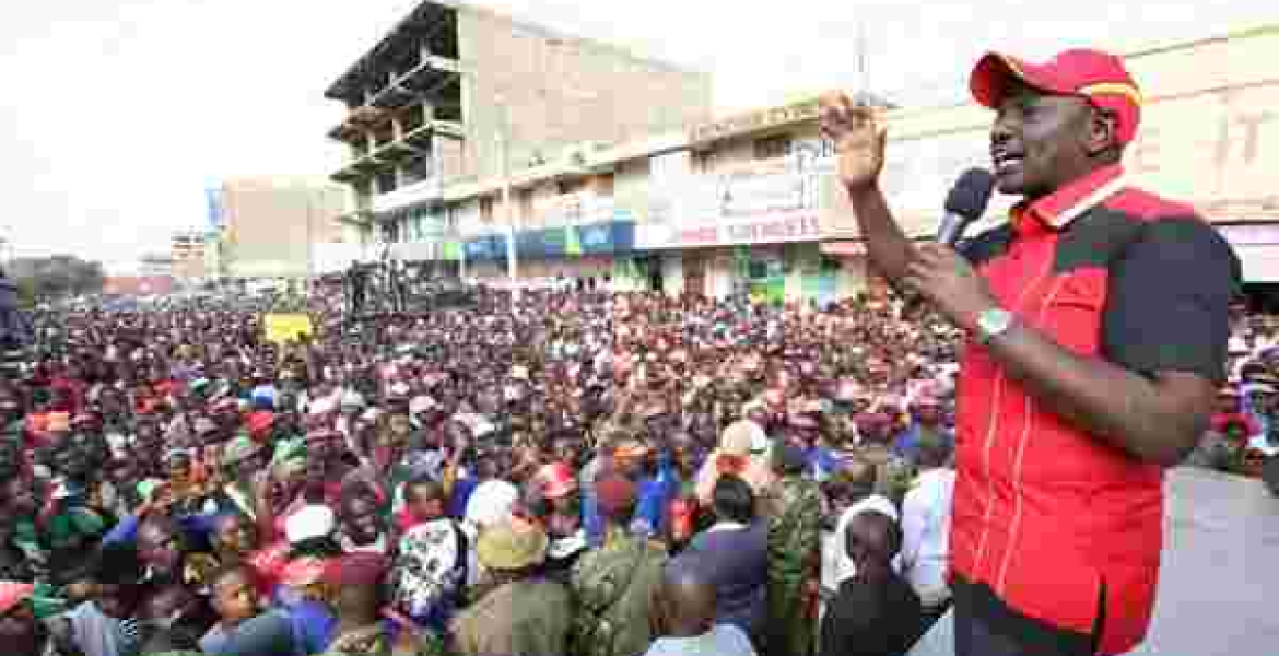 There's No Way Raila Can Defeat President Uhuru, Deputy President William Ruto Says