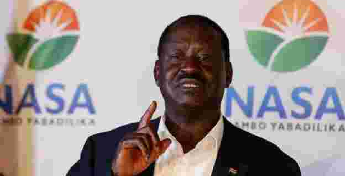 Raila Odinga Hires Private Guards