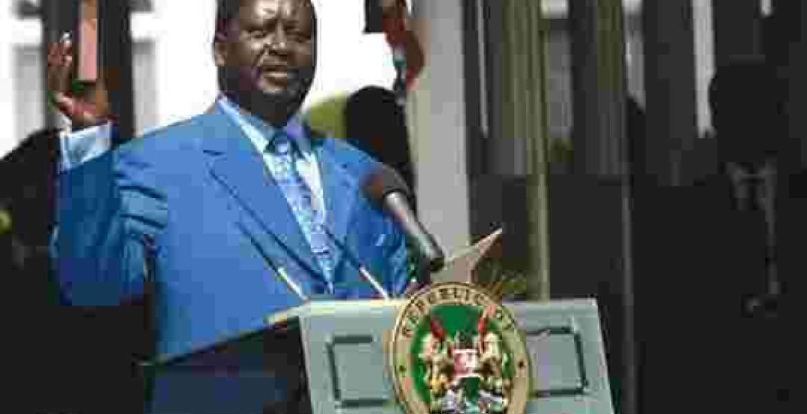 ODM MPs Threaten to Swear in Raila Odinga