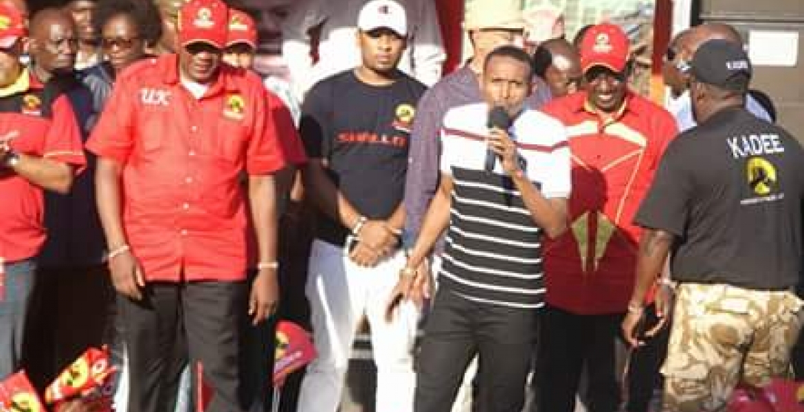 Nyali MP "Moha Jicho Pevu" Explains His Presence at President Uhuru's Rally in Mombasa