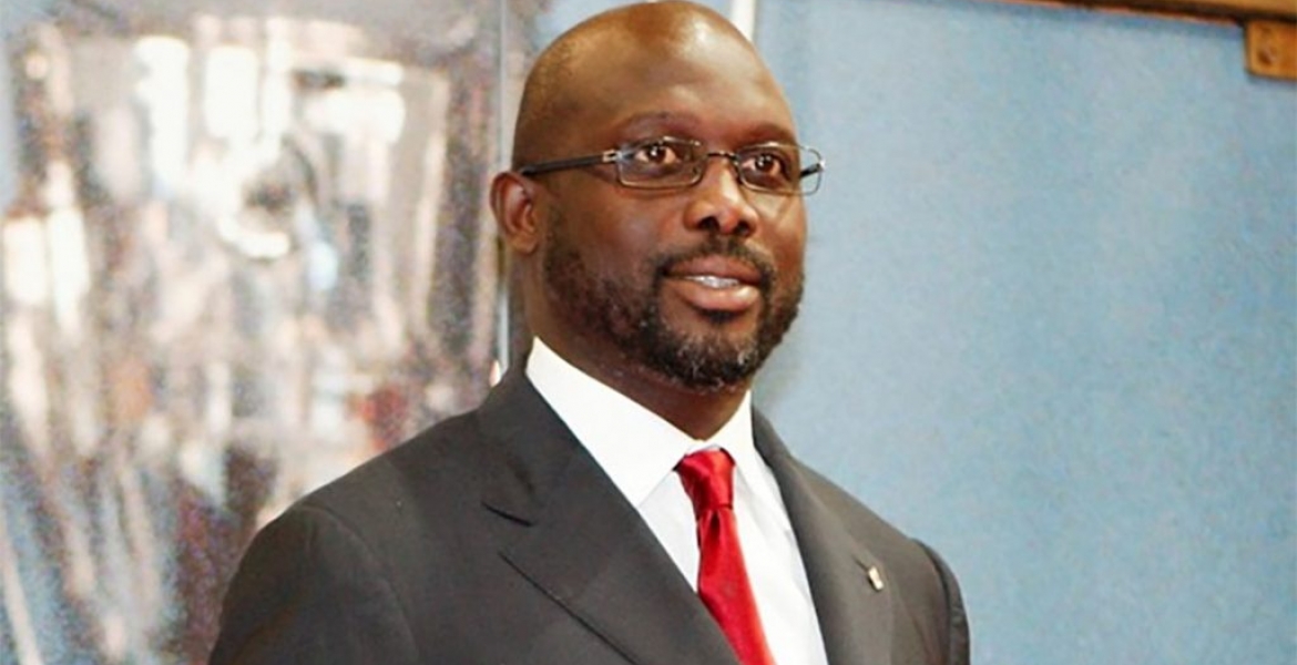 Former Football Great George Weah Leads in the Race for Liberian President