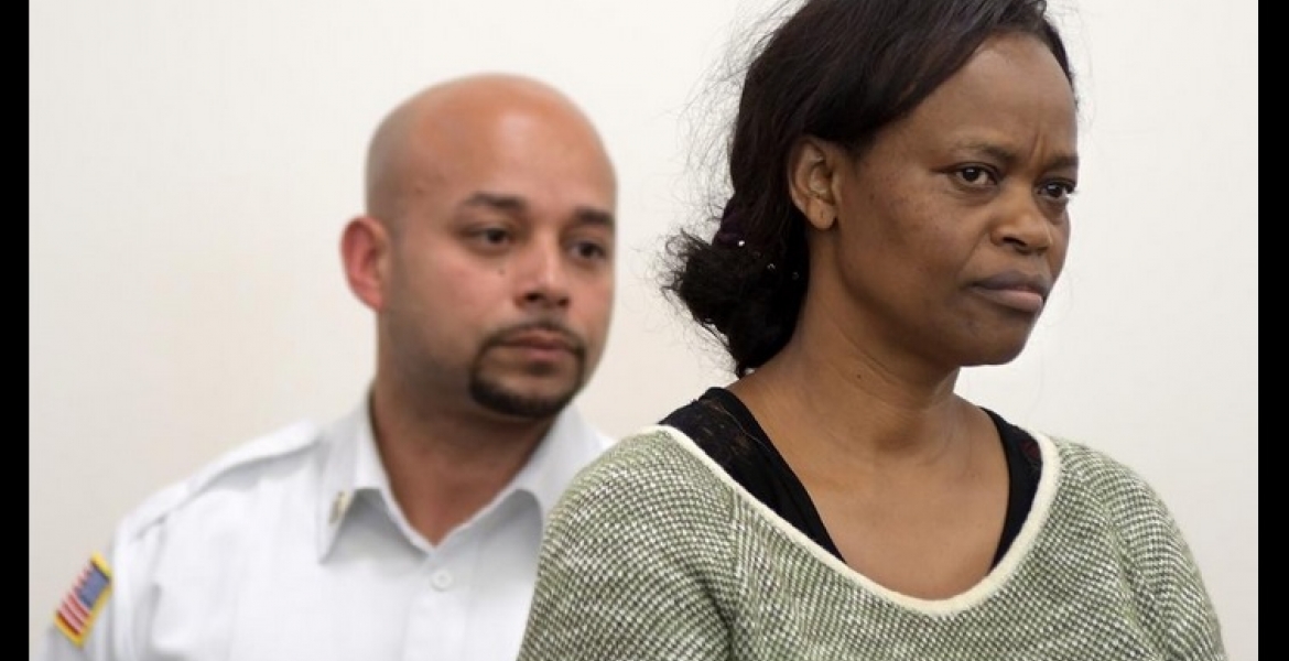 Hellen Kiago at her arraignment at Worcester Superior Court on Wednesday, October 11th Kenyan Woman in Worcester, MA Charged with $2.7 Million Medicaid Fraud