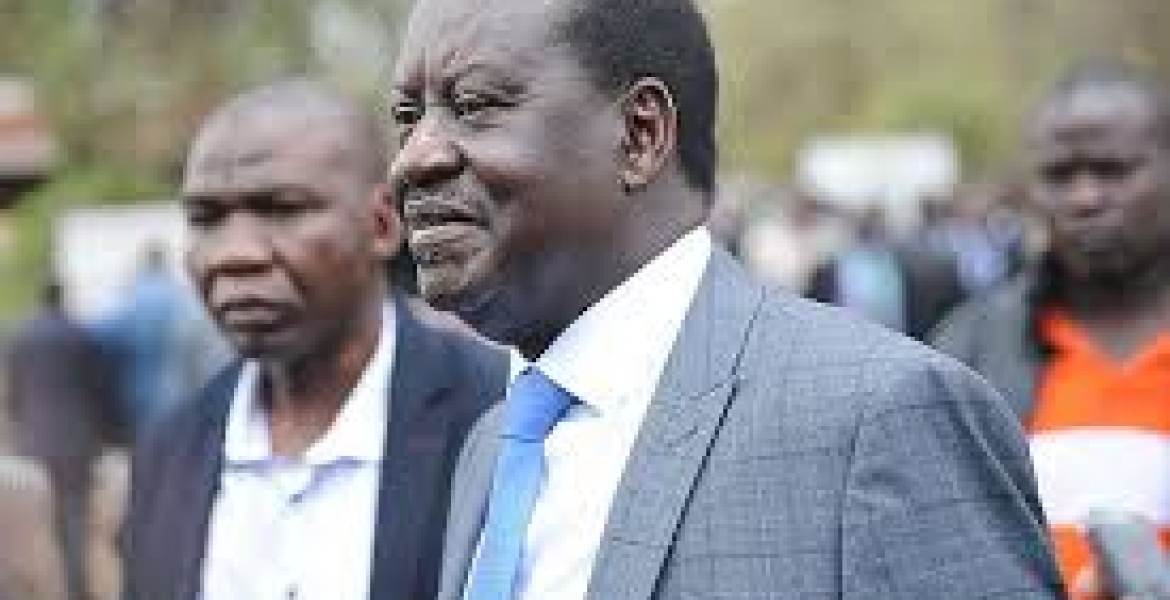 Raila Travels to the UK after Cancelling Coast Tour