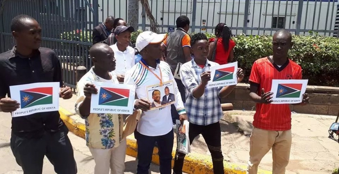 NASA Supporters Unveil "Peoples Republic of Kenya" Flag
