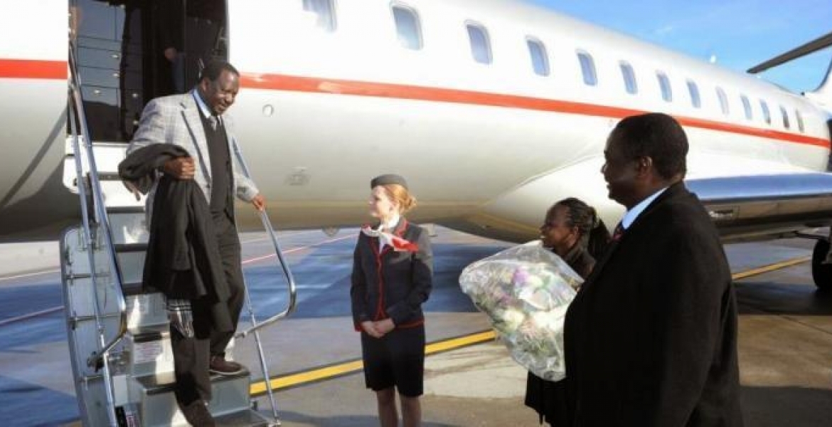NASA Supporters Warned against Entering JKIA to Receive Raila as He Returns from the US