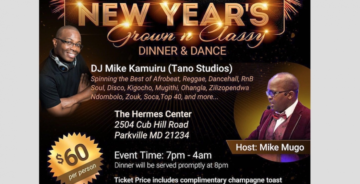 Tickets Sale: New Year’s Eve Celebration in Baltimore, MD w/ DJ Mike Kamuiru